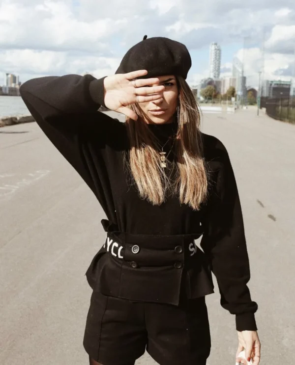 Bonita's Personalised Black Beret<Boutique Bonita New