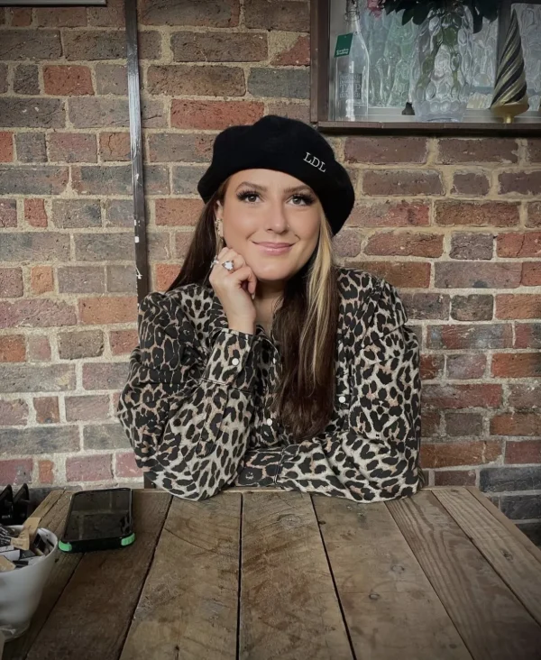 Bonita's Personalised Black Beret<Boutique Bonita New