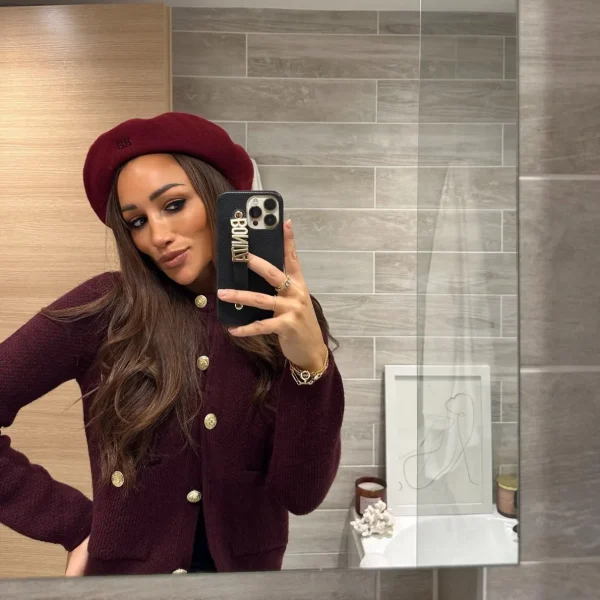 Bonita's Personalised Burgundy Beret<Boutique Bonita New