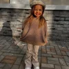 Bonita's Personalised Camel Child Beret<Boutique Bonita Best