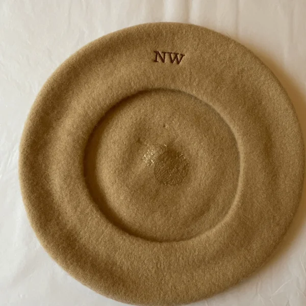 Bonita's Personalised Camel Child Beret<Boutique Bonita Best