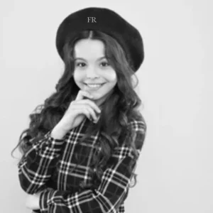 Bonita's Personalised Child Black Beret<Boutique Bonita Outlet