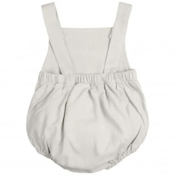 Bonita's Personalised Classic Baby Romper - Grey<Boutique Bonita New