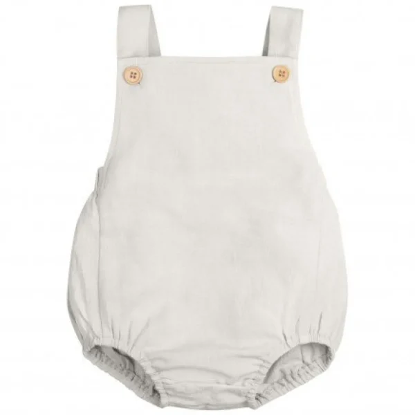 Bonita's Personalised Classic Baby Romper - Grey<Boutique Bonita New