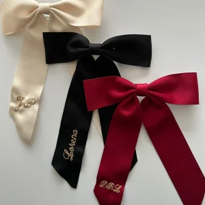 Bonita's Personalised Satin Bow<Boutique Bonita Best