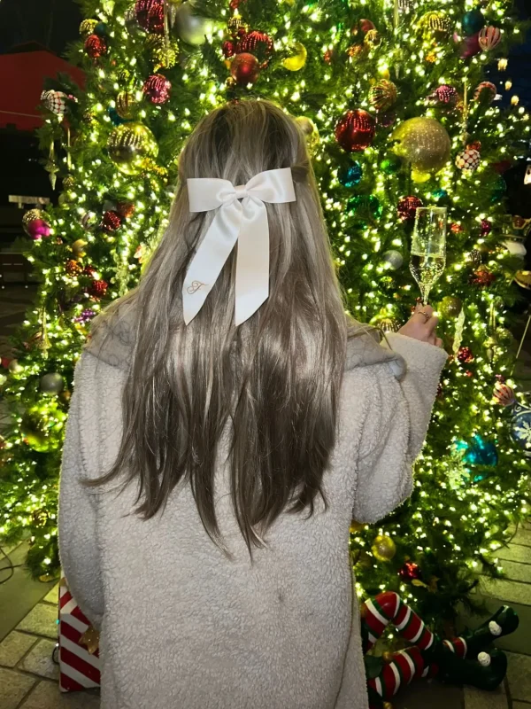 Bonita's Personalised Satin Bow<Boutique Bonita Best