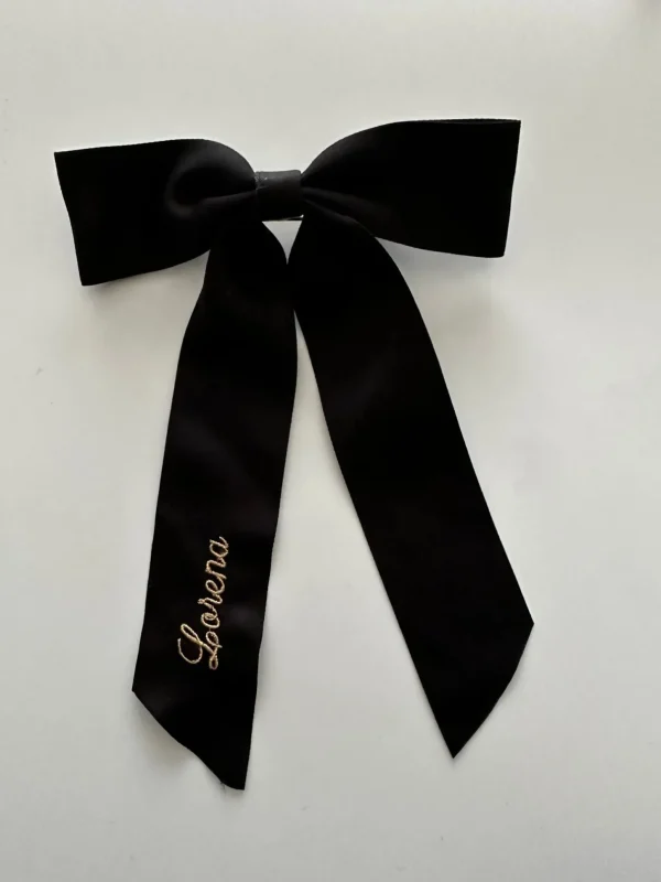 Bonita's Personalised Satin Bow<Boutique Bonita Best