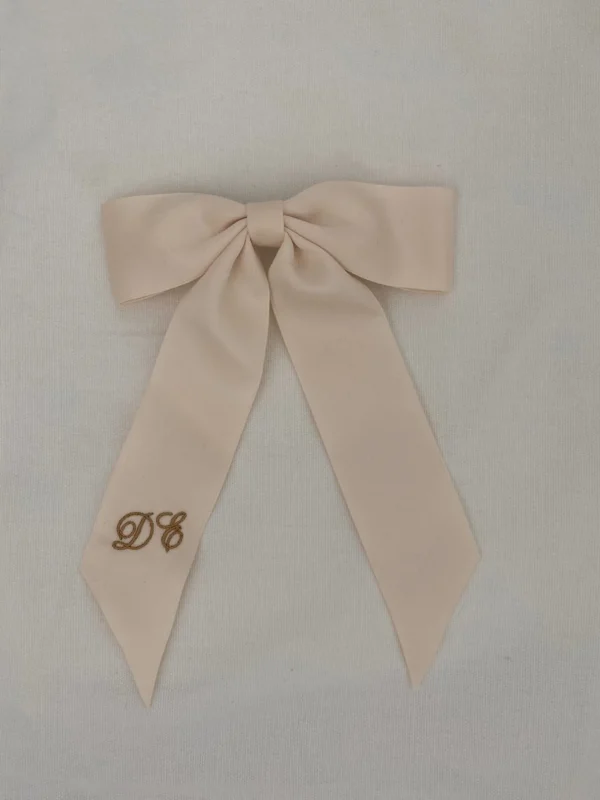 Bonita's Personalised Satin Bow<Boutique Bonita Best