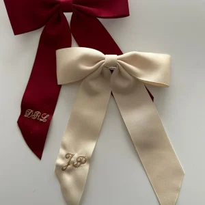Bonita's Personalised Satin Bow<Boutique Bonita Best
