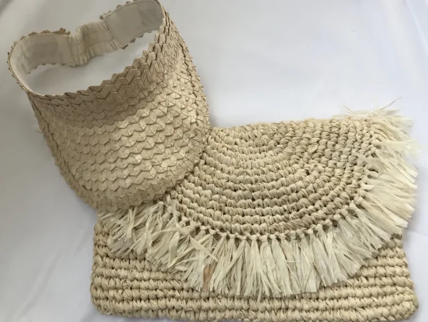 Bonita's Raffia Fringe Beach Clutch<Boutique Bonita Discount