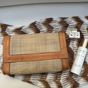 Bonita's Rattan & Leather Clutch<Boutique Bonita Hot