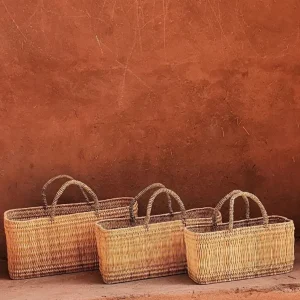 Bonita's Reed Storage Baskets (Trio)<Boutique Bonita Outlet