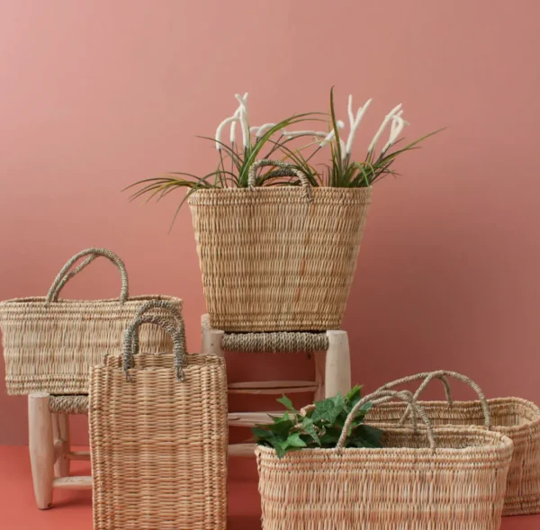 Bonita's Reed Storage Baskets (Trio)<Boutique Bonita Outlet