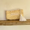Bride White Wool Tassel Clutch<Boutique Bonita Best