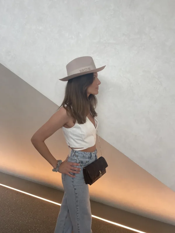 Bride Wool Fedora<Boutique Bonita Discount