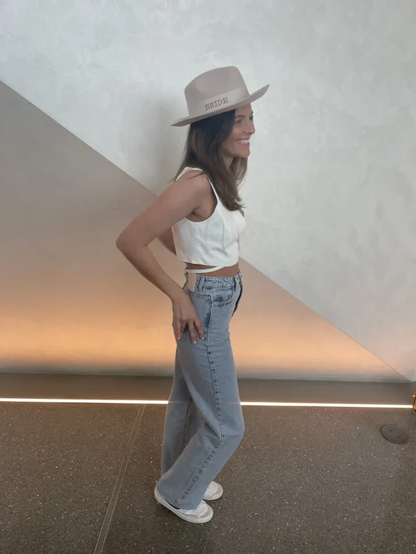 Bride Wool Fedora<Boutique Bonita Discount