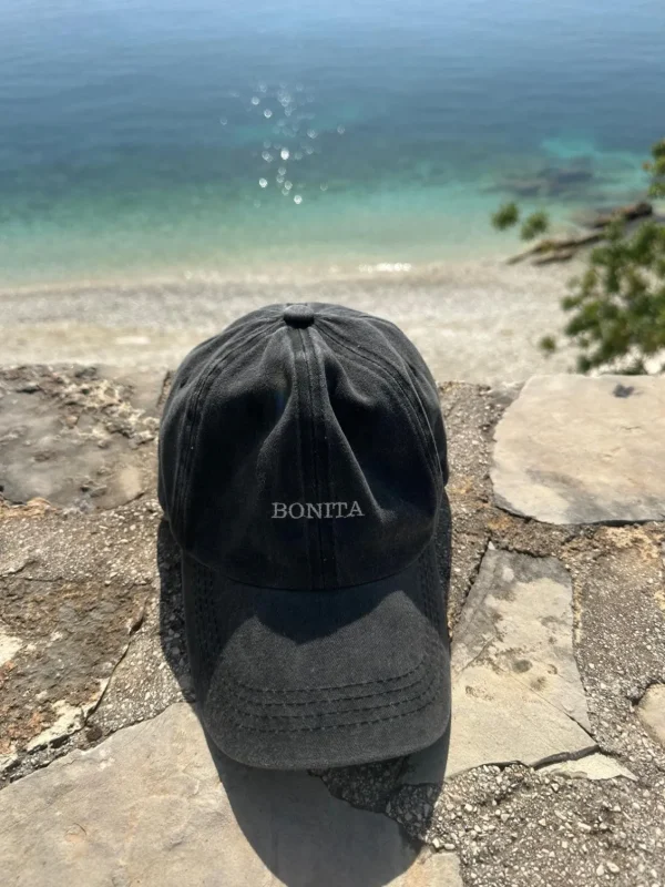 Charcoal Baseball Cap - BONITA<Boutique Bonita Hot
