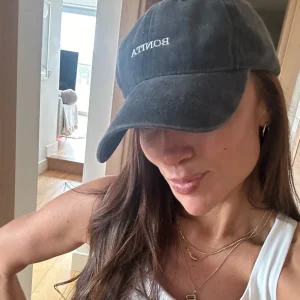 Charcoal Baseball Cap - BONITA<Boutique Bonita Hot