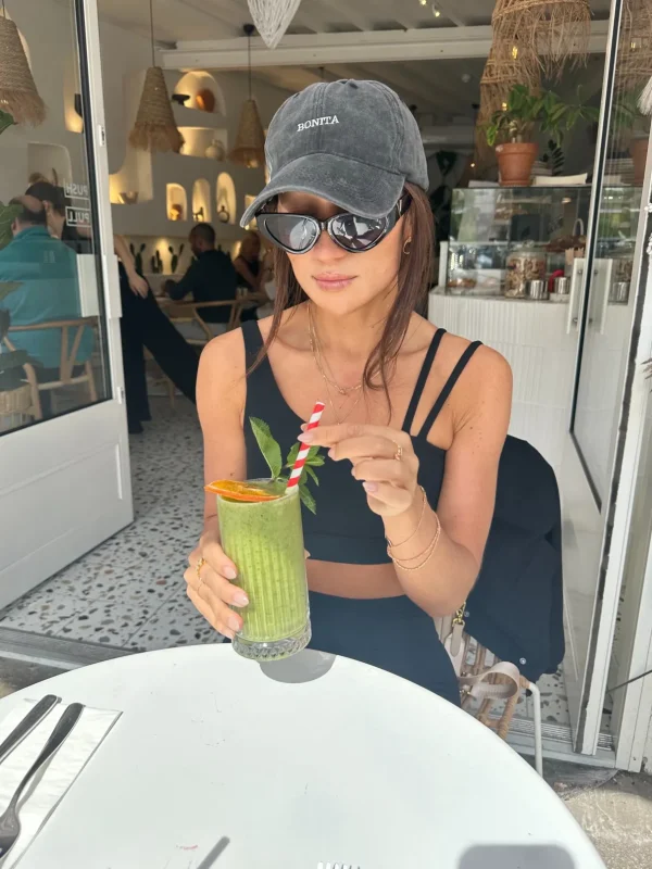 Charcoal Baseball Cap - BONITA<Boutique Bonita Hot