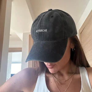 Charcoal Baseball Cap - BONITA<Boutique Bonita Hot