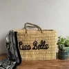 Ciao Bella - Reed Shopper Basket<Boutique Bonita Best