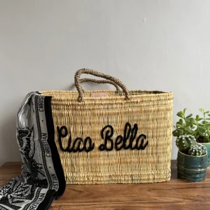 Ciao Bella - Reed Shopper Basket<Boutique Bonita Best