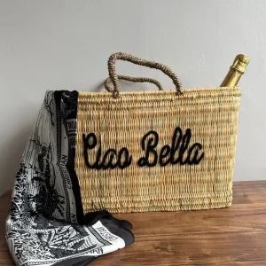 Ciao Bella - Reed Shopper Basket<Boutique Bonita Best