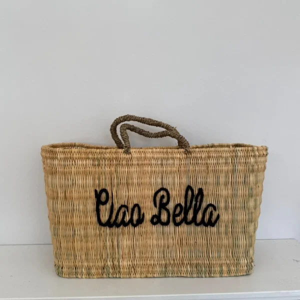 Ciao Bella - Reed Shopper Basket<Boutique Bonita Best