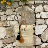 Classic Palm Leaf Tote Bag - Monogram<Boutique Bonita New