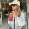 Cream baseball cap - BONITA<Boutique Bonita Discount