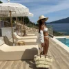 Cream Tassel Basket<Boutique Bonita Best
