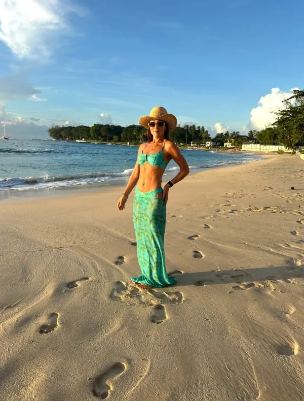 DIAZ - Aqua Bikini & Skirt<Boutique Bonita Sale