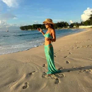DIAZ - Aqua Bikini & Skirt<Boutique Bonita Sale