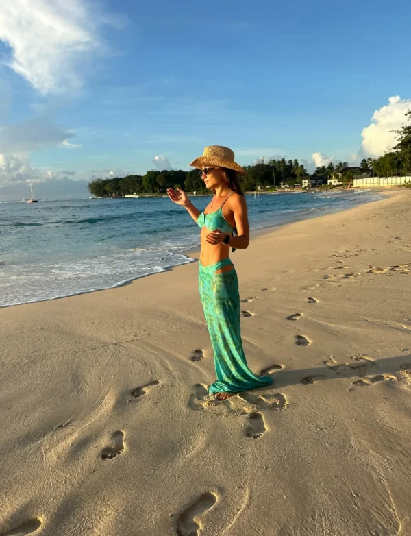 DIAZ - Aqua Bikini & Skirt<Boutique Bonita Sale
