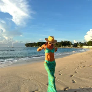 DIAZ - Aqua Bikini & Skirt<Boutique Bonita Sale