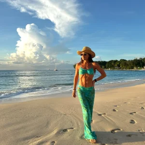 DIAZ - Aqua Bikini & Skirt<Boutique Bonita Sale