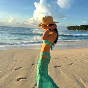DIAZ - Aqua Bikini & Skirt<Boutique Bonita Sale
