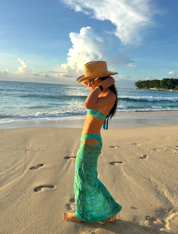 DIAZ - Aqua Bikini & Skirt<Boutique Bonita Sale