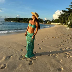 DIAZ - Aqua Bikini & Skirt<Boutique Bonita Sale
