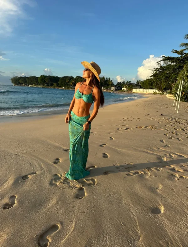DIAZ - Aqua Bikini & Skirt<Boutique Bonita Sale