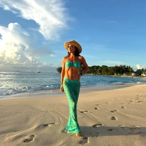 DIAZ - Aqua Bikini & Skirt<Boutique Bonita Sale