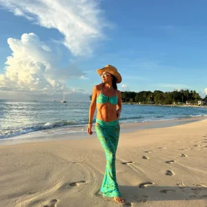 DIAZ - Aqua Bikini & Skirt<Boutique Bonita Sale