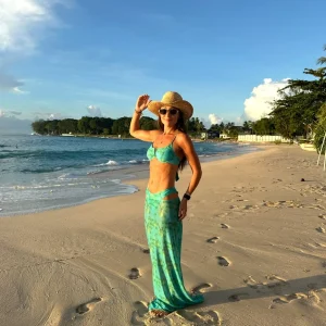 DIAZ - Aqua Bikini & Skirt<Boutique Bonita Sale