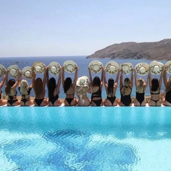 Hen Party Personalised Floppy Sun Hats<Boutique Bonita Hot