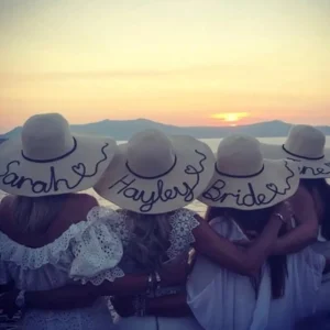 Hen Party Personalised Floppy Sun Hats<Boutique Bonita Hot