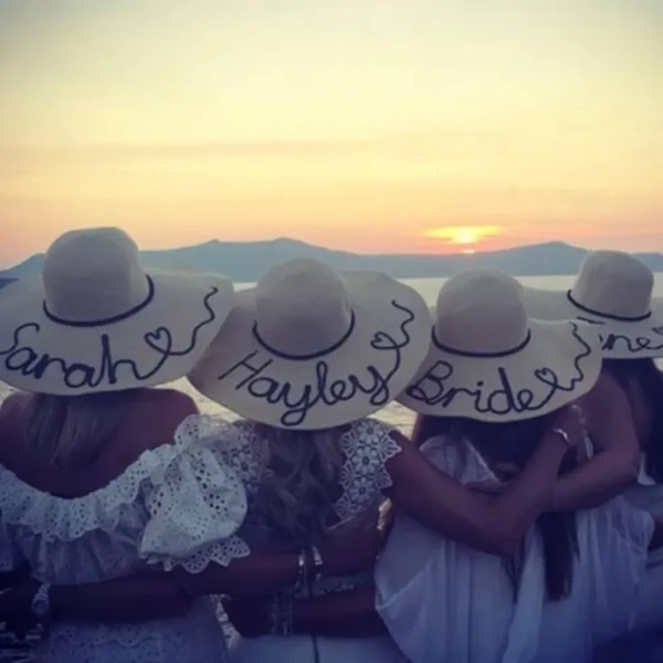 Hen Party Personalised Floppy Sun Hats<Boutique Bonita Hot