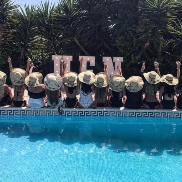 Hen Party Personalised Floppy Sun Hats<Boutique Bonita Hot