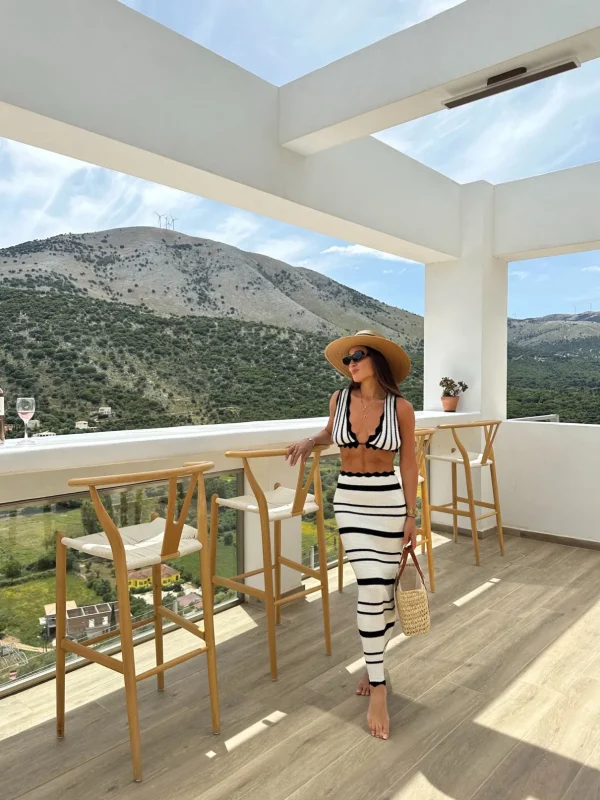 ISLA - Black & White Co-ord<Boutique Bonita Discount