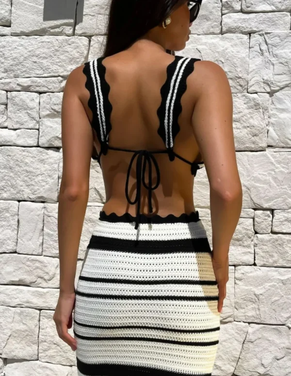 ISLA - Black & White Co-ord<Boutique Bonita Discount