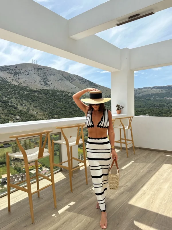 ISLA - Black & White Co-ord<Boutique Bonita Discount